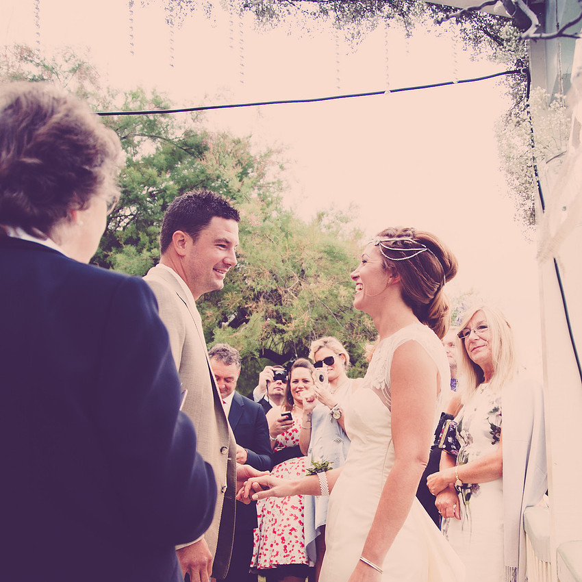 Beacon House Whitstable wedding