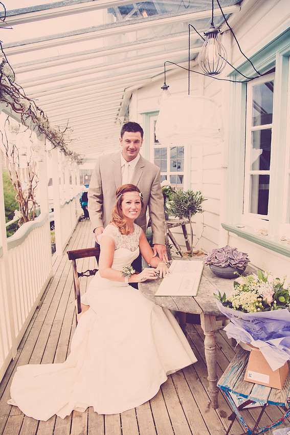 Beacon House Whitstable wedding