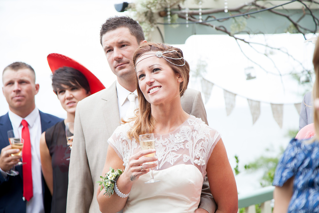 Beacon House Whitstable wedding