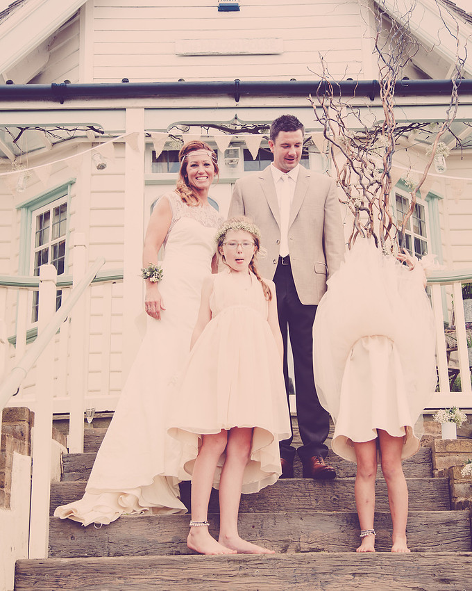 Beacon House Whitstable wedding