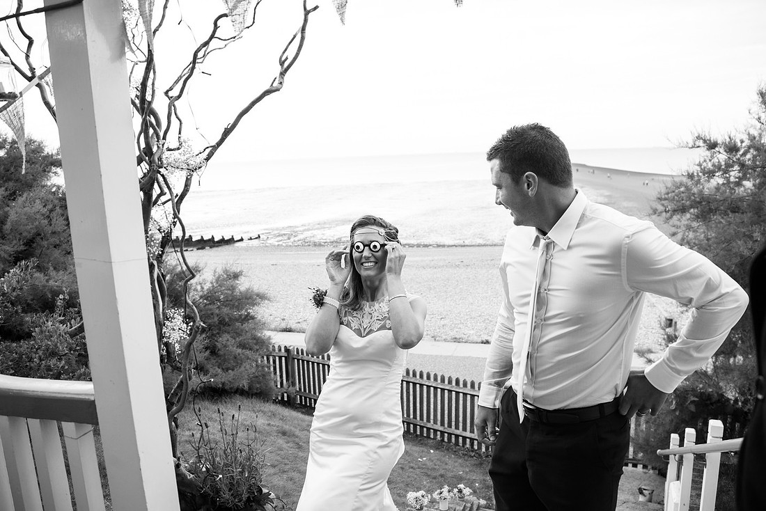 Beacon House Whitstable wedding